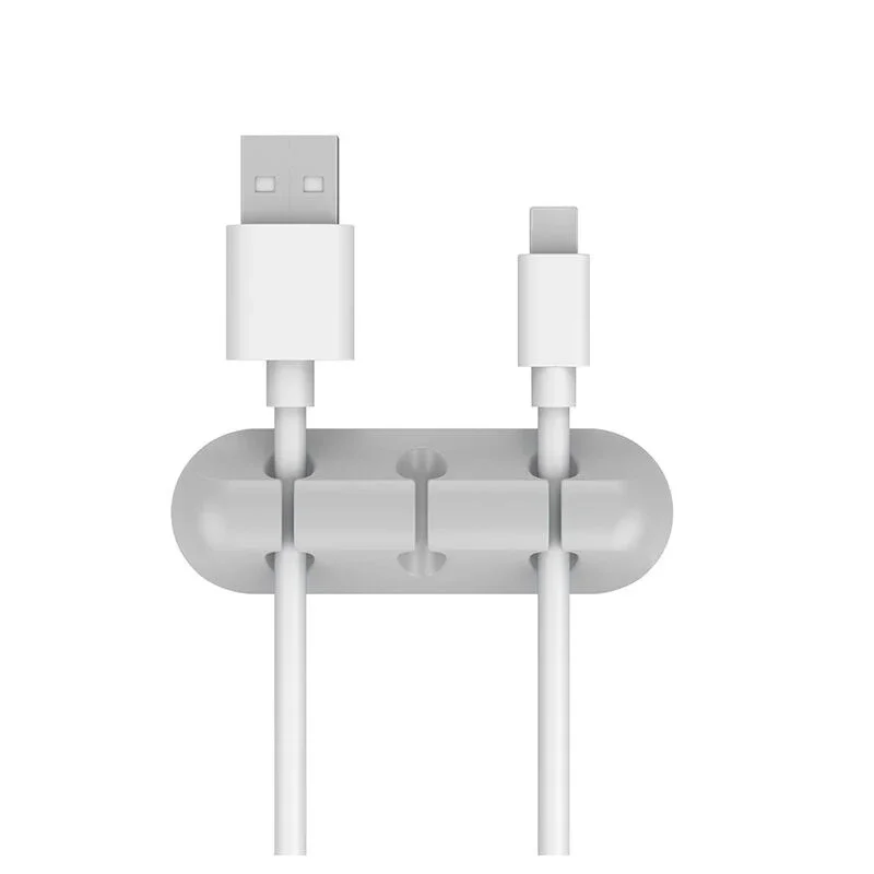 Silicon Desk Cable Organizer Clip