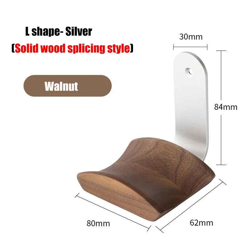 Wood 7 Aluminum Headphone Stand - Desk Headset Holder