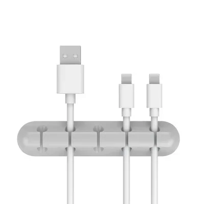 Silicon Desk Cable Organizer Clip